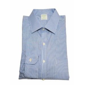 Brooks Brothers Milano Slim-Fit Dress Shirt, Non-Iron Poplin Ainsley Collar